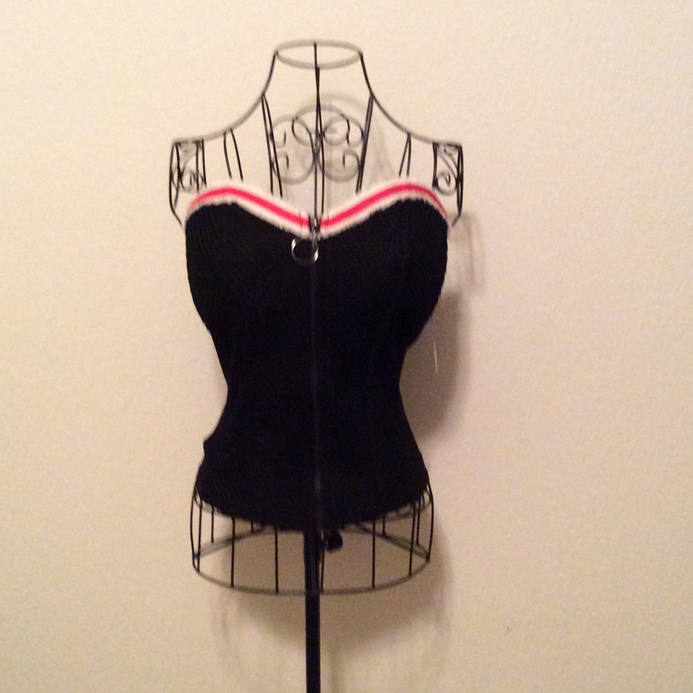 Black Bustier/Corset